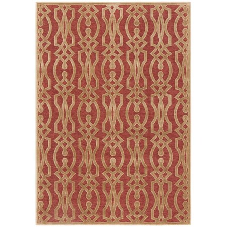 Safavieh Martha Stewart Power Loomed Rectangle Area Rug, Cinnamon Stick - 5 Ft.-3 In. X 7 Ft.-6 In. MSR4485-1620-5